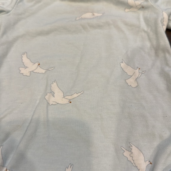 Loulou Lollipop Light blue onesie 0-3M - Picture 2 of 3